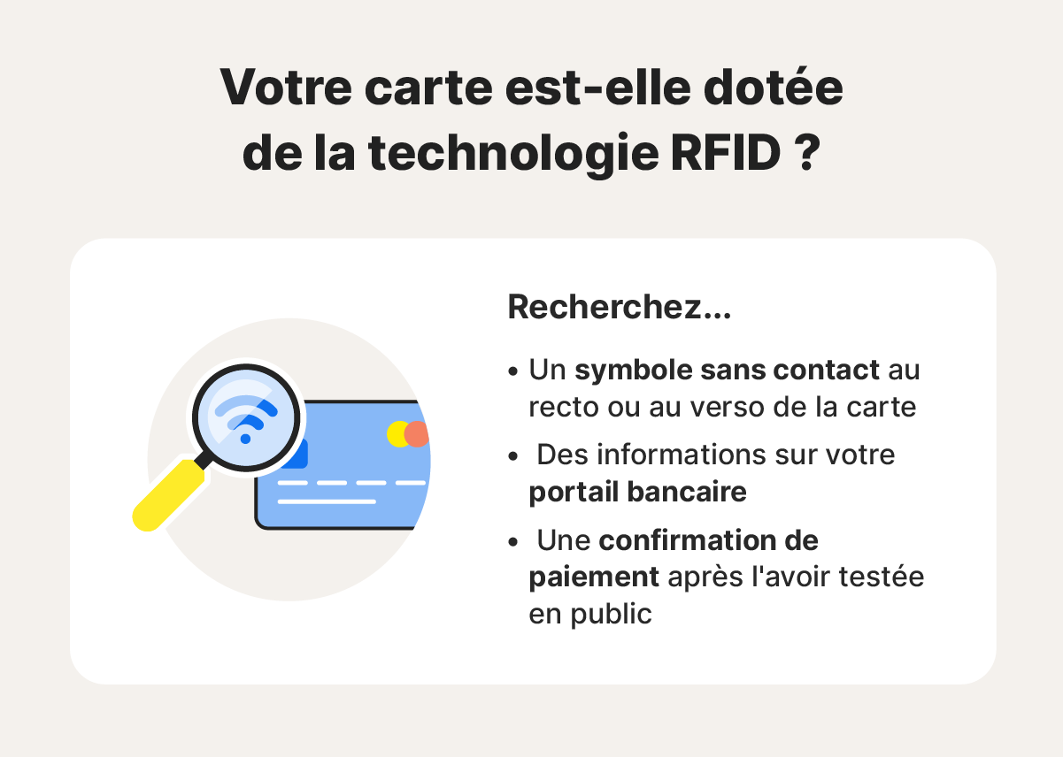 Comment savoir si votre carte de crédit a la RFID.