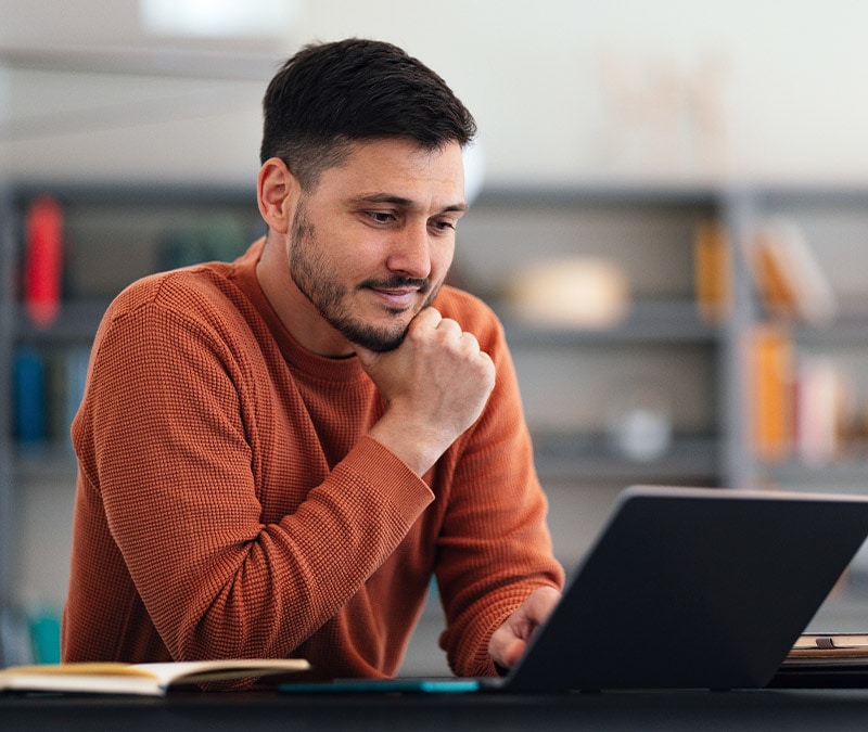 A person creates a new secure password after a data breach to protect their accounts.